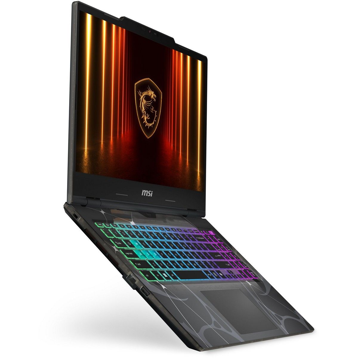 Ноутбук MSI Cyborg 15 B2RWEKG-236XRU Intel Core 5 210H/16Gb/SSD1Tb/RTX5050 8Gb/15.6"/IPS/FHD/1920x1080/144Hz/NoOS/Translucent Black (9S7-15Q342-236)