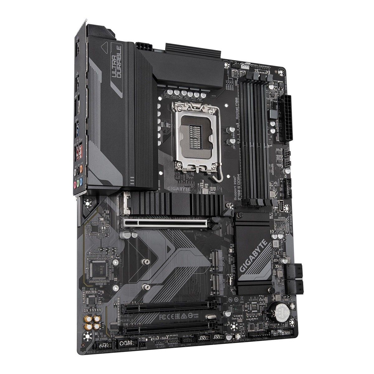 Материнская плата Gigabyte OEM Z790 S DDR4, Socket 1700, Intel®Z790, 4xDDR4-3200, HDMI+DP, 3xPCI-Ex16, 4xSATA3(RAID 0/1/5/10), 3xM.2, 8Ch Audio, 2,5GbLan, (4+4)xUSB2.0, (3+2)xUSB3.2, (0+1)xUSB3.2 Type-C™, ATX, RTL oem