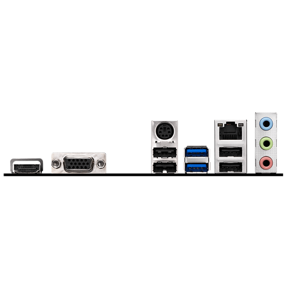 Материнская плата MSI H510M PLUS II H510, LGA1200, 2*DDR4, 1*PCIEx16, 1*PCIEx1, 1*M.2, 4*USB3.2Gen1, 8*USB2.0, 4*SATA3.0, 1G, VGA, HDMI, M-ATX, RTL