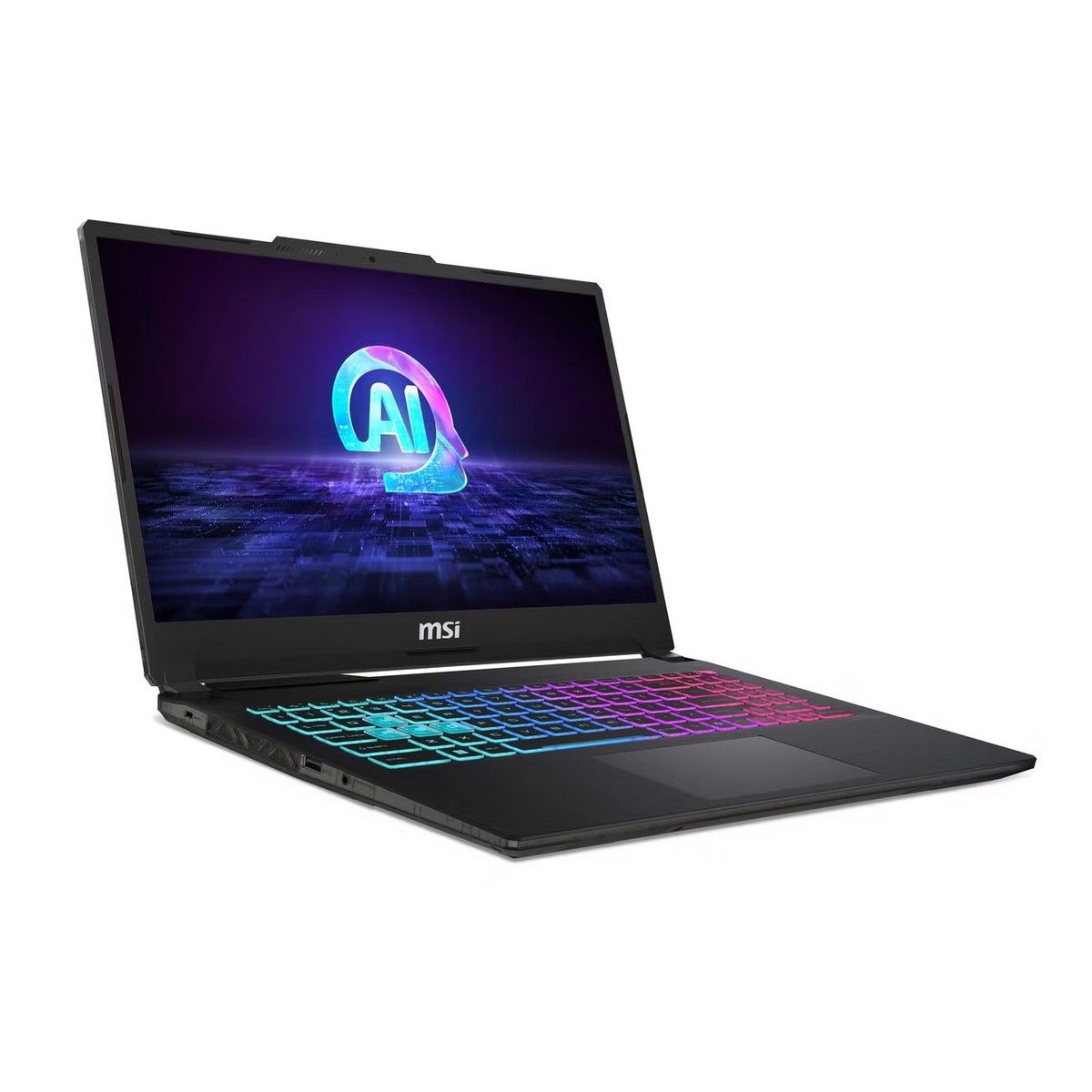 Ноутбук MSI Cyborg 15 AI A1VEK-244XRU Intel Core Ultra 7 155H/16Gb/SSD512Gb/RTX4050 6Gb/15.6"/IPS/FHD/1920x1080/144Hz/NoOS/Translucent Black (9S7-15K211-244)