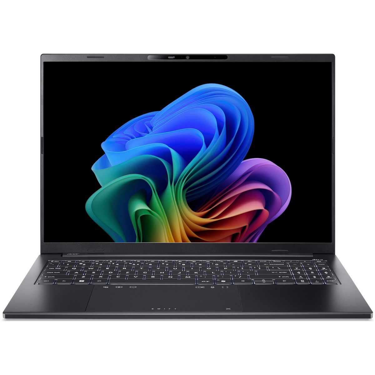 Ноутбук Acer Swift Go 16 SFG16-74-71W0 Intel Core Ultra 7 258V/32Gb/SSD1Tb/16"/OLED/WUXGA+/2048x1280/120Hz/NoOS/Black (NX.JNMCD.003)