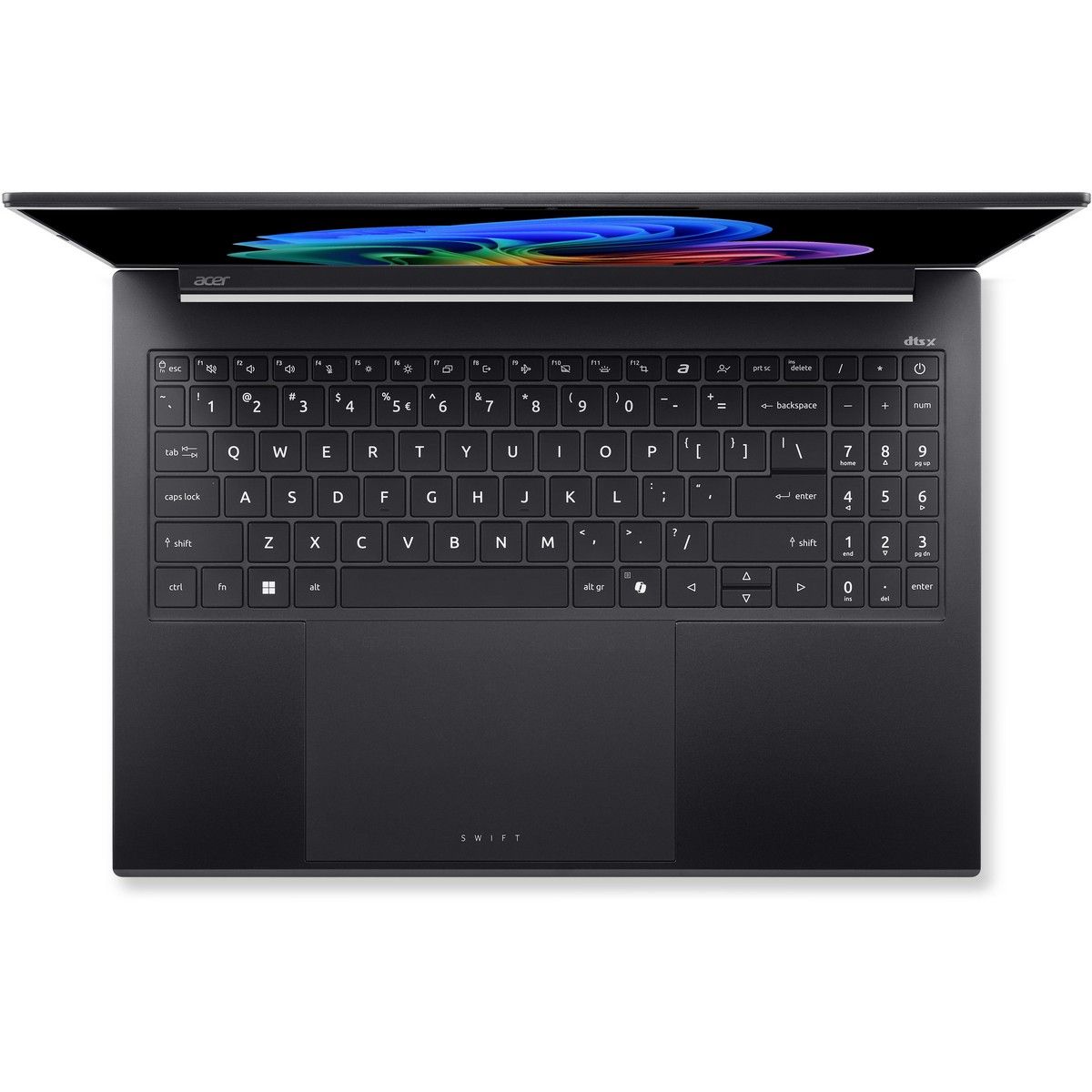 Ноутбук Acer Swift Go 16 SFG16-74-71W0 Intel Core Ultra 7 258V/32Gb/SSD1Tb/16"/OLED/WUXGA+/2048x1280/120Hz/NoOS/Black (NX.JNMCD.003)