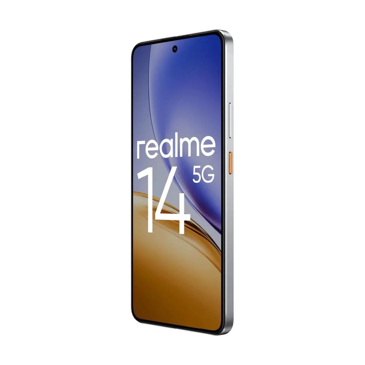Смартфон Realme 14 5G 12+256 RMX5070 12+256 серебряный