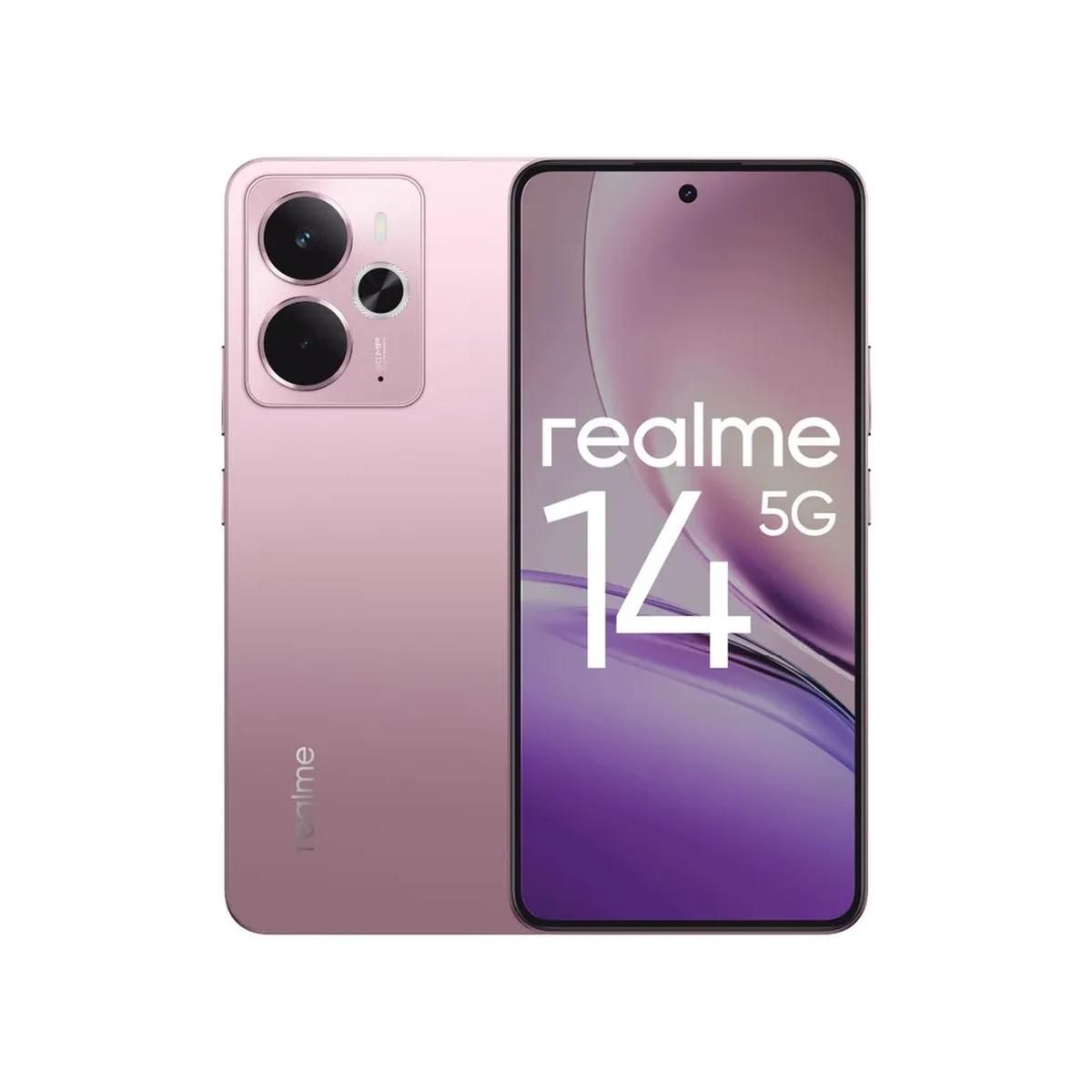 Смартфон Realme 14 5G 8+256 RMX5070 8+256 розовый