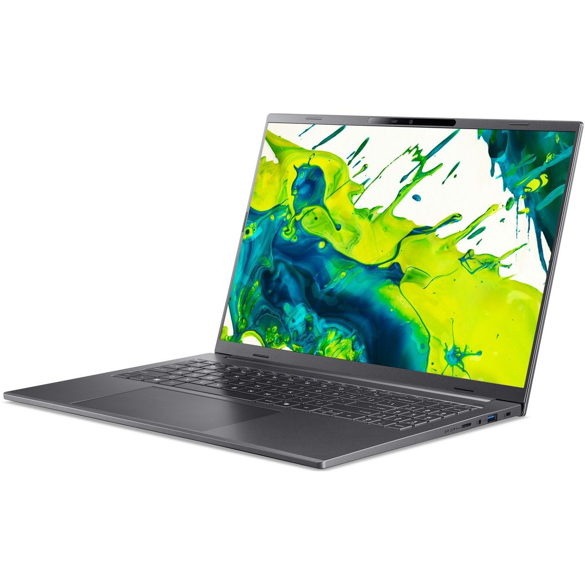 Ноутбук Acer Aspire 16 AI A16-61M-R4BE AMD Ryzen AI 5 330/16Gb/SSD512Gb/16"/IPS/WUXGA/1920x1200/120Hz/NoOS/Grey/1.57kg (NX.JLLCD.005)