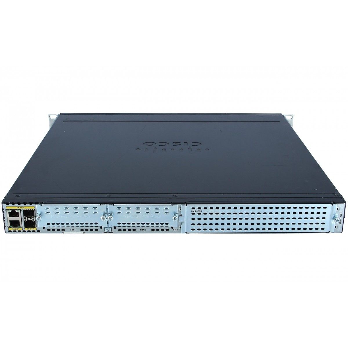 Маршрутизатор CISCO ISR4331 with 3x 1GbE port, 2 NIM slots, 1 ISC slot, 1 SM slots, 4GB Flash Memory, 4GB DRAM