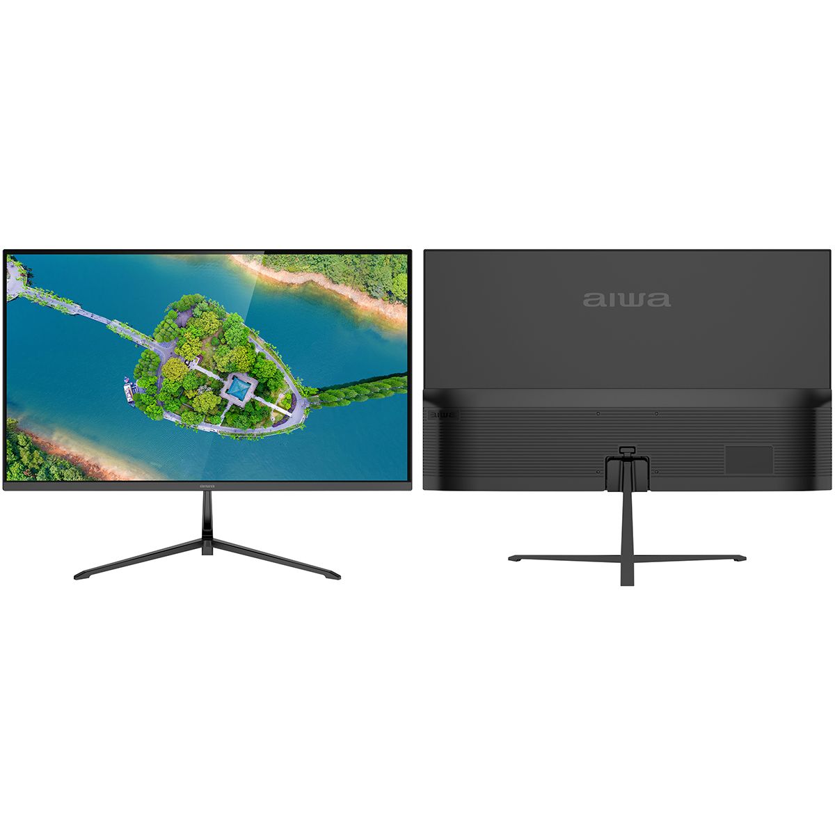 Монитор 27' Aiwa MD2712 IPS 1920x1080, 180 Гц, 1 мс, 16:9, 300 кд/м², 2xHDMI 2.0, DP 1.2, 3.5 Jack, USB Hub (1x USB), динамики (2x2 Вт), HDR10, FreeSync, G-Sync, черный, фото8