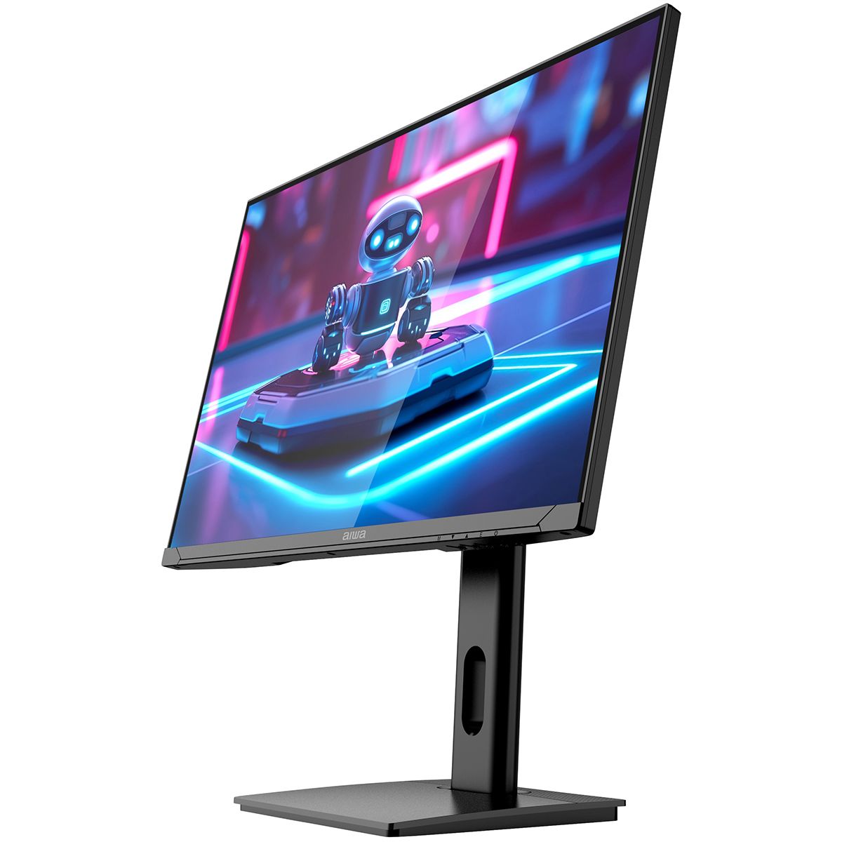 Монитор 27' Aiwa MD2710 IPS 1920x1080, 360 Гц, 1 мс, 16:9, 300 кд/м², 2xHDMI 2.0, 2xDP 1.2, 3.5 Jack, динамики (2x3 Вт), HDR10, FreeSync, G-Sync, черный, фото2