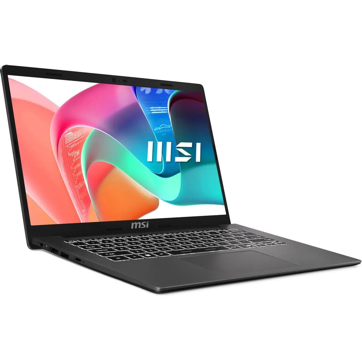 Ноутбук MSI Modern 14 F1MG-485XRU Intel Core 5 120U/16Gb/SSD512Gb/14"/IPS/FHD/1920x1080/60Hz/NoOS/Platinum Gray/1.5kg (9S7-14S111-485)