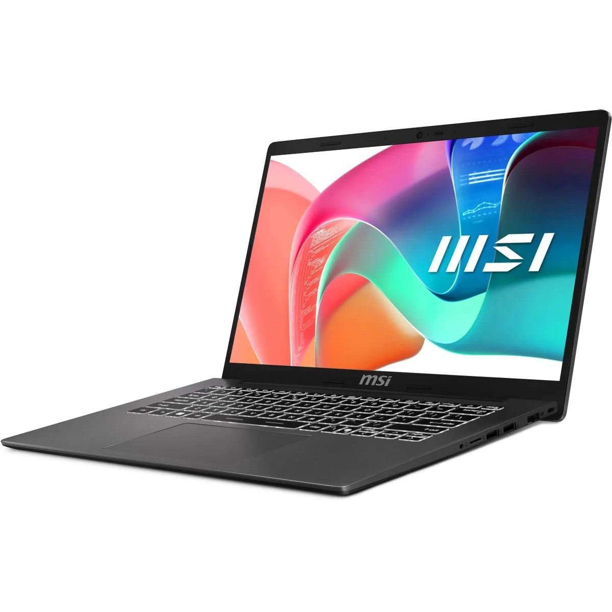Ноутбук MSI Modern 14 F1MG-485XRU Intel Core 5 120U/16Gb/SSD512Gb/14"/IPS/FHD/1920x1080/60Hz/NoOS/Platinum Gray/1.5kg (9S7-14S111-485)