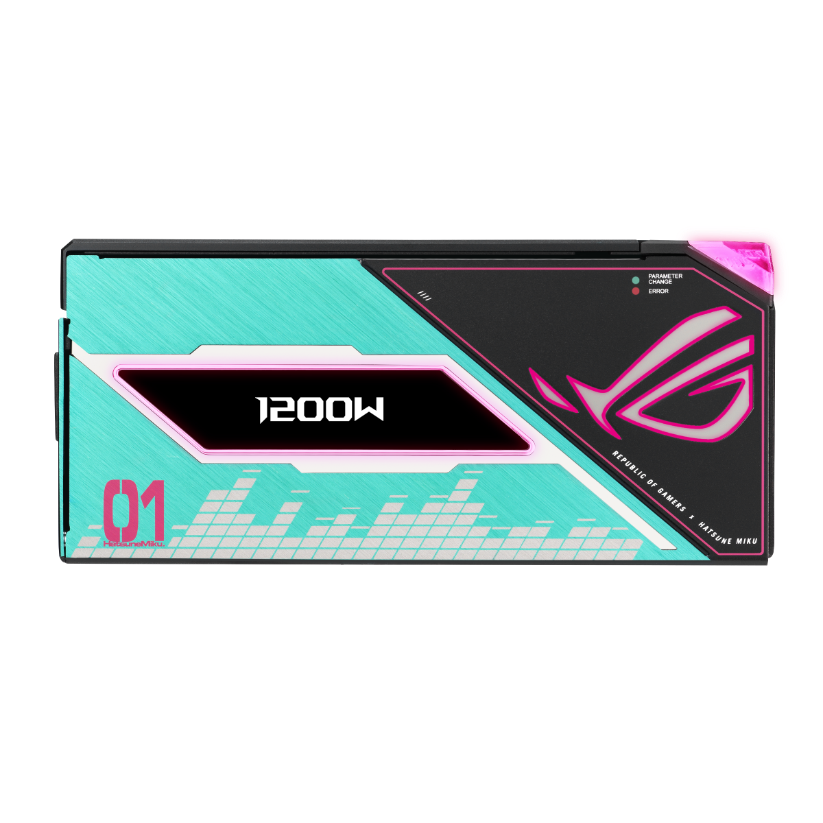 Блок питания ПК ASUS ROG-THOR-1200P3-MIKU