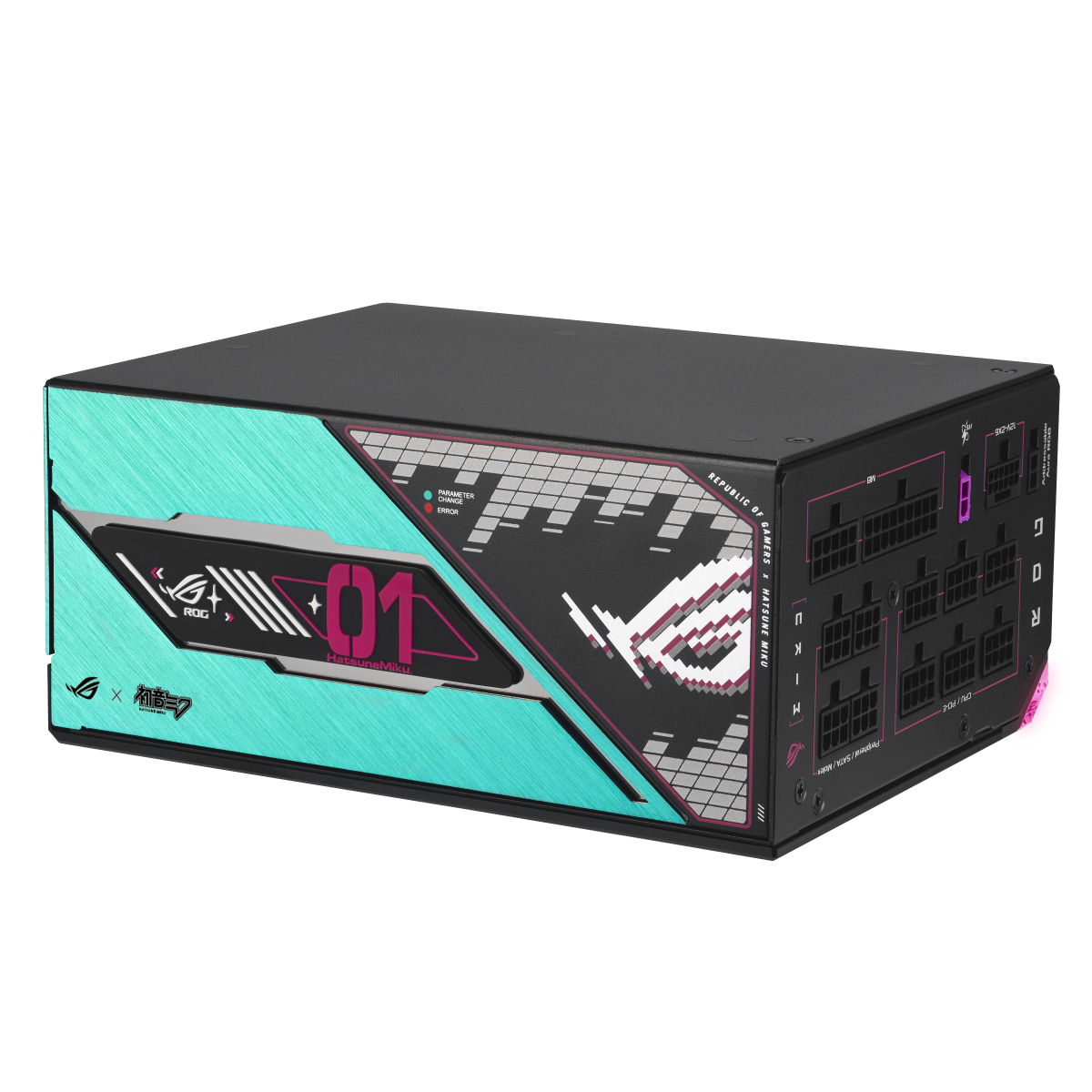 Блок питания ПК ASUS ROG-THOR-1200P3-MIKU