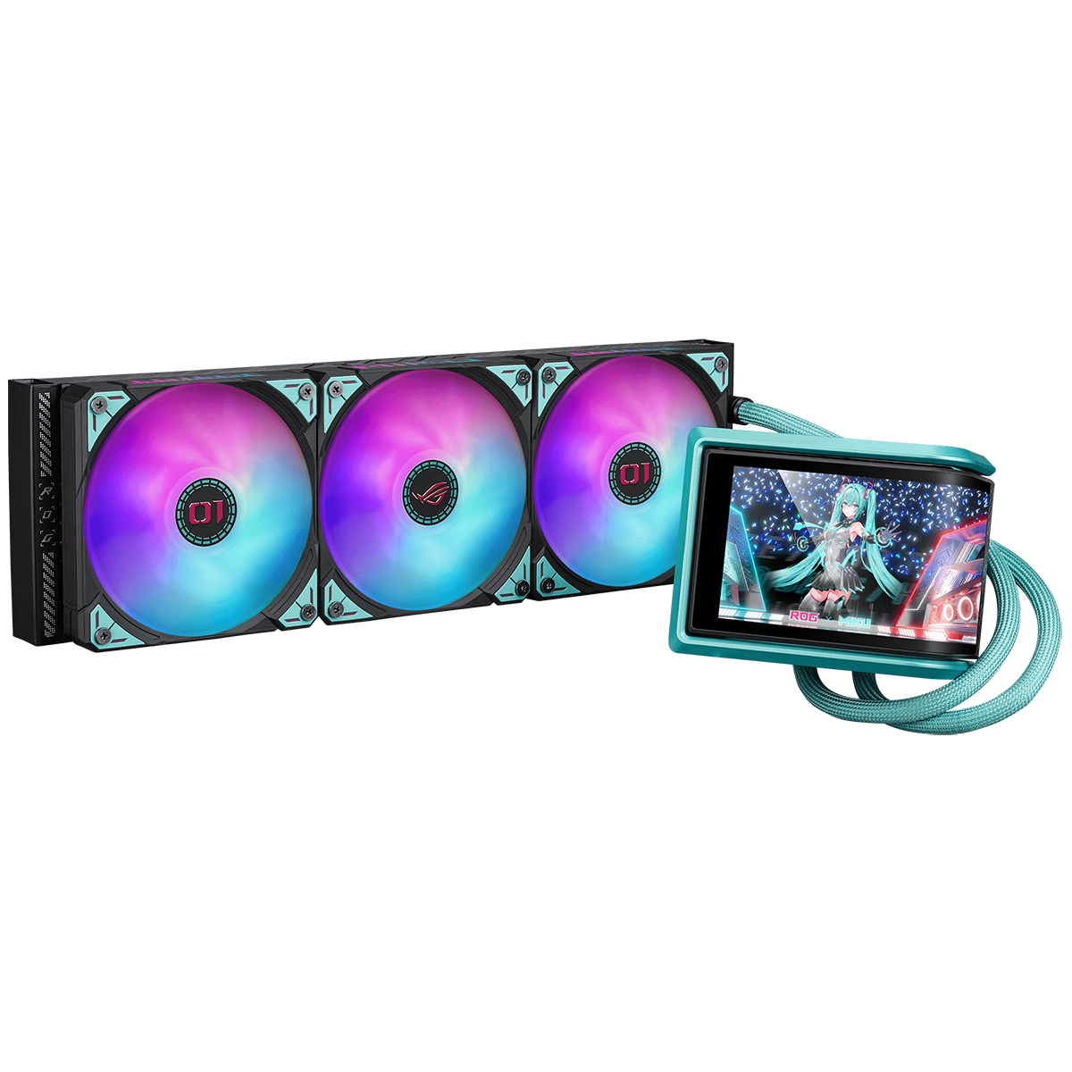 Жидкостная система охлаждения ASUS ROG RYUO IV 360 ARGB MIKU