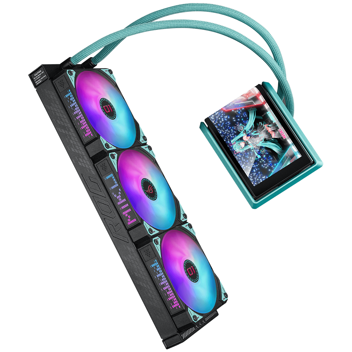 Жидкостная система охлаждения ASUS ROG RYUO IV 360 ARGB MIKU