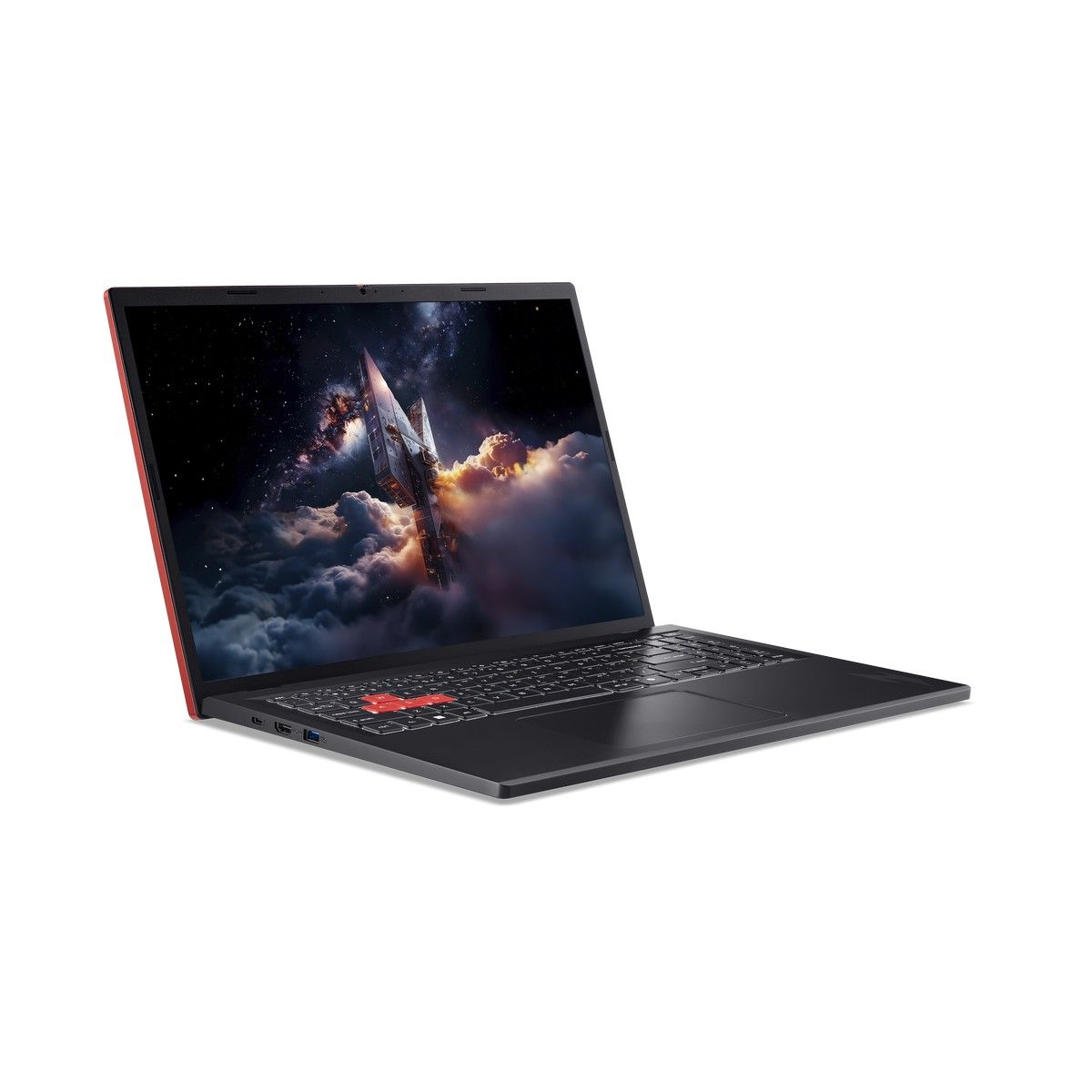 Ноутбук Acer Nitro Lite 16 NL16-71G-539D Intel Core 5 210H/16Gb/SSD512Gb/RTX4050 6Gb (45W)/16"/IPS/WUXGA/1920x1200/180Hz/NoOS/Black/1.95kg (NH.DAECD.002)