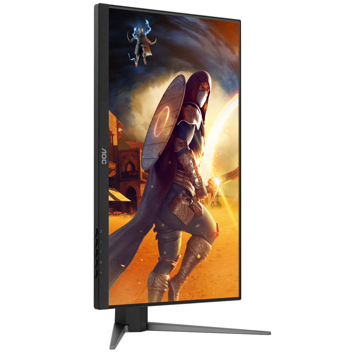 Монитор 23.8' AOC 24G4HA IPS 1920x1080, 200 Гц, 0.5 мс, 16:9, 300 кд/м², 2xHDMI 2.0, DP 1.4, 3.5 Jack, динамики (2x2 Вт), HDR10, G-Sync, черный, фото7