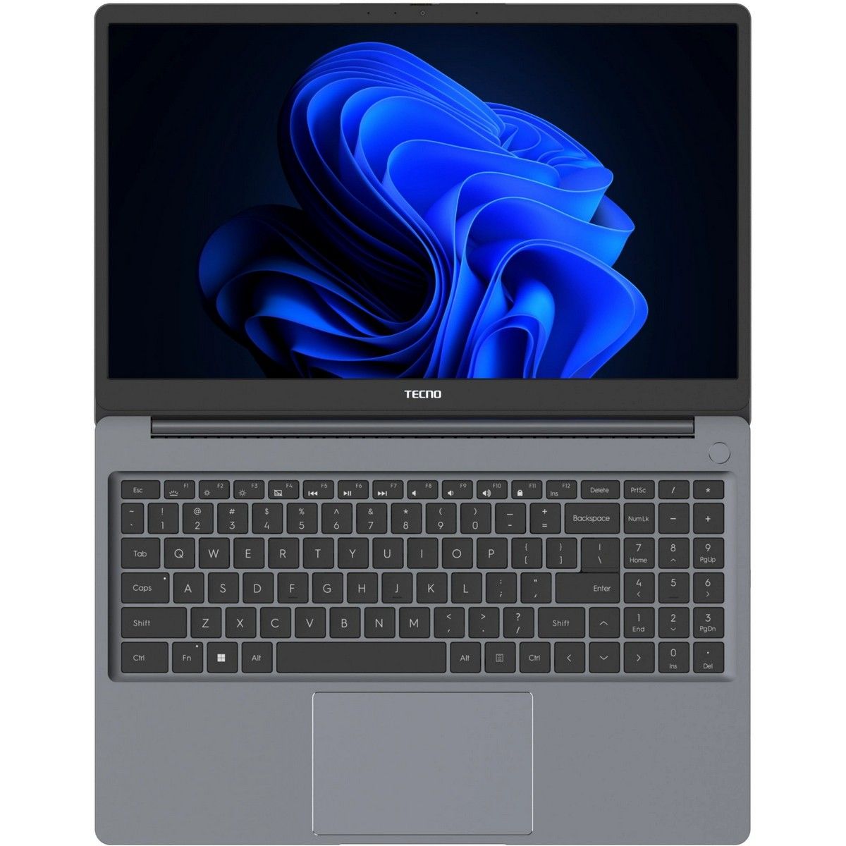 Ноутбук TECNO MegaBook K15SDA AMD Ryzen 7 5825U/16Gb/SSD1Tb/15.6"/IPS/FHD/1920x1080/60Hz/Win11/Grey/1.7kg (71003300504)