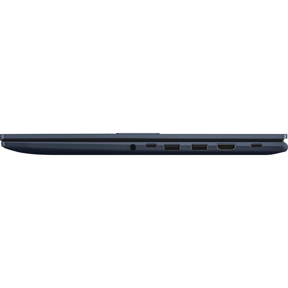 Ноутбук ASUS Vivobook 15 M1502NAQ-BQ048 AMD Ryzen 7 170/16Gb/SSD512Gb/15.6"/IPS/FHD/1920x1080/60Hz/NoOS/Blue/1.7kg (90NB1841-M00840)