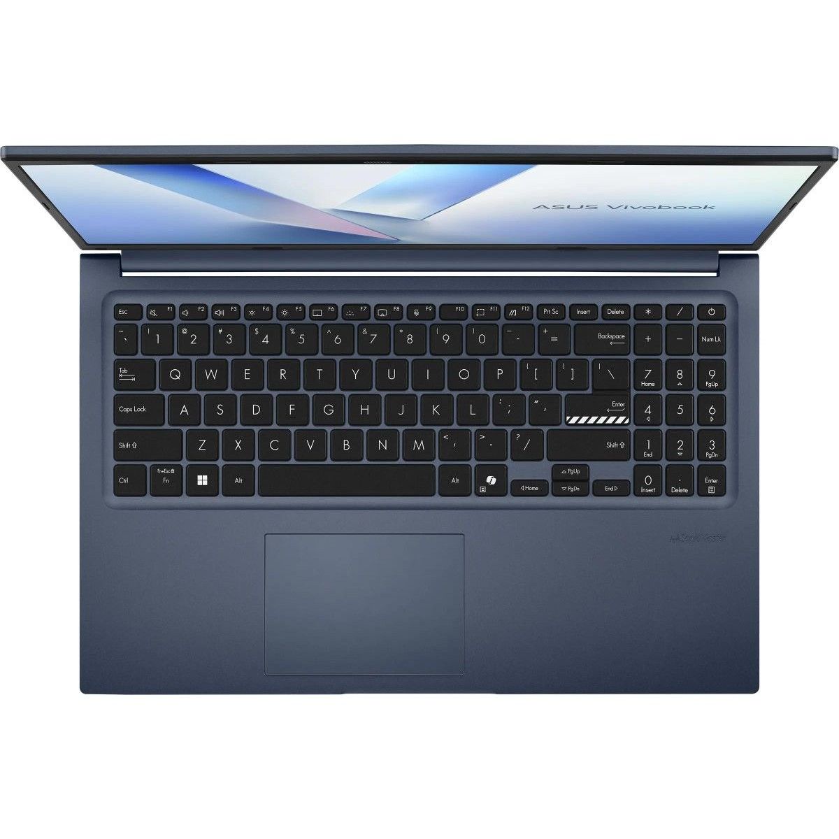 Ноутбук ASUS Vivobook 15 M1502NAQ-BQ048 AMD Ryzen 7 170/16Gb/SSD512Gb/15.6"/IPS/FHD/1920x1080/60Hz/NoOS/Blue/1.7kg (90NB1841-M00840)