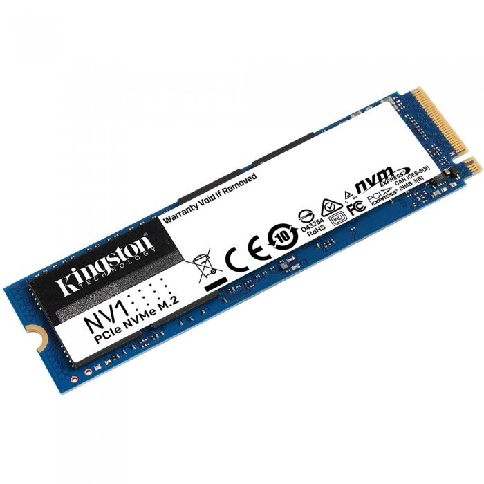 Ssd накопитель kingston nv1 snvs 500g 500гб m 2 2280 pci e x4 nvme обзор