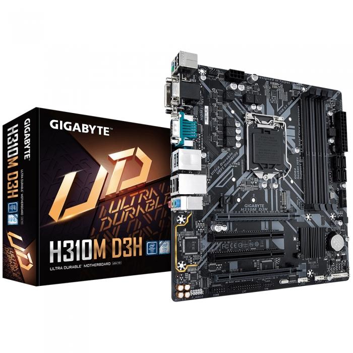 Gigabyte h310m d3h обзор