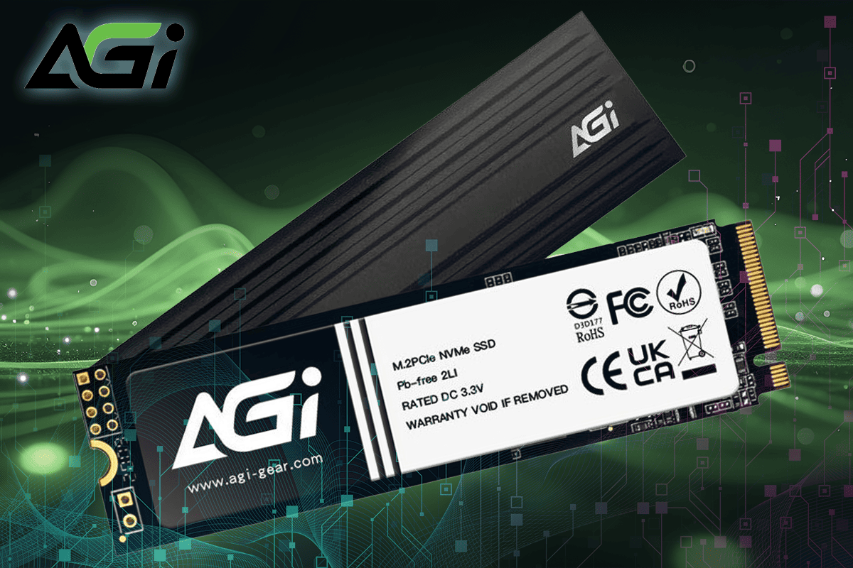 SSD AGI AI828: высокая производительность и эффективное охлаждение