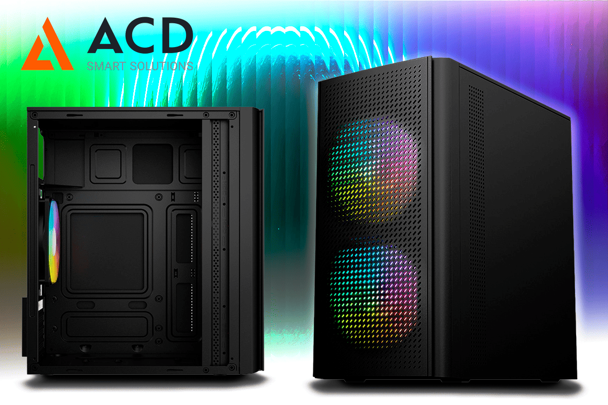 Корпус ACD M2-500 — практичное решение для офисных сборок