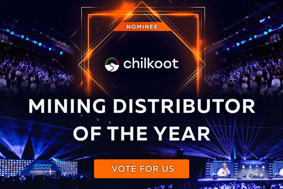 Chilkoot участвует в номинации «Mining Distributor of the Year» от Blockchain Life