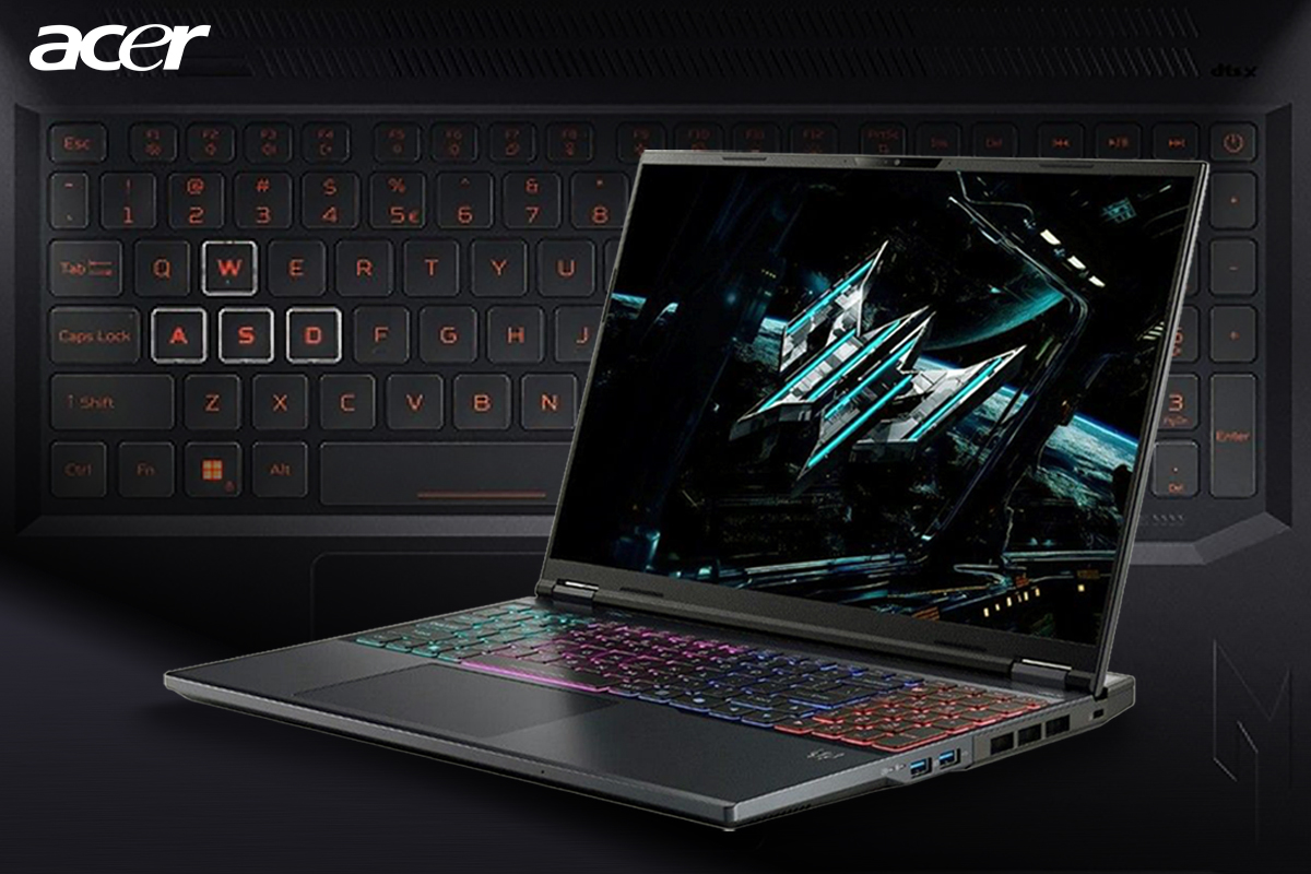 Ноутбуки Acer Predator и Nitro — максимум ИИ и мощности в действии