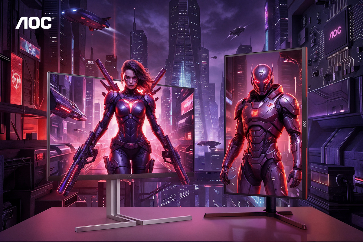 Новое поступление мониторов AOC — для профессионалов и геймеров!