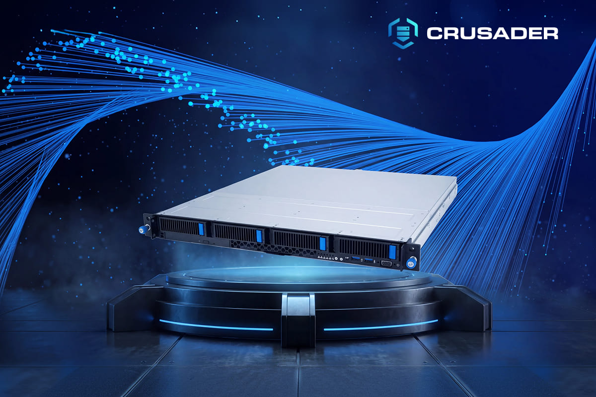 3Logic Group представила 1U стоечный сервер Crusader Squire 1140R с поддержкой DDR5 и аппаратным RAID