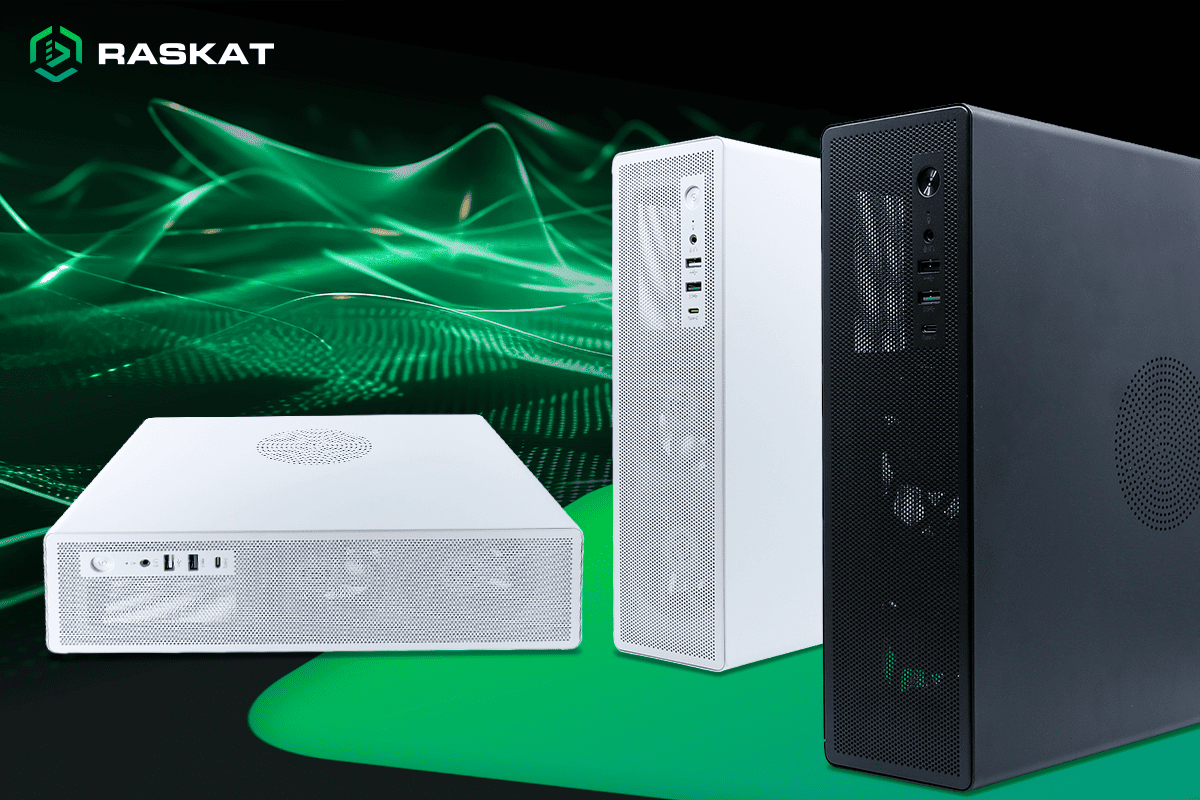 3Logic Group представляет новую линейку компактных ПК Raskat в форм-факторе SFF