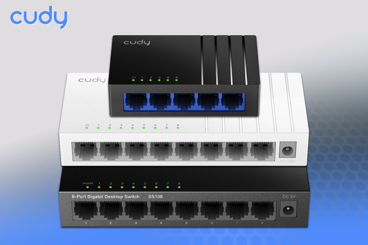 Коммутаторы Cudy — компактное решение для стабильной проводной сети