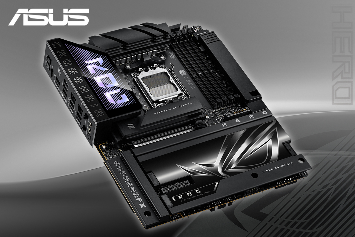 ASUS ROG CROSSHAIR X870E HERO BTF — уже в продаже