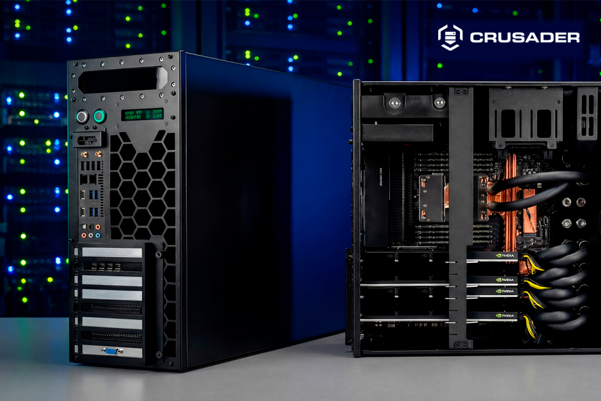 3Logic Group расширяет линейку Crusader Squire 4135R высокопроизводительными GPU-серверами