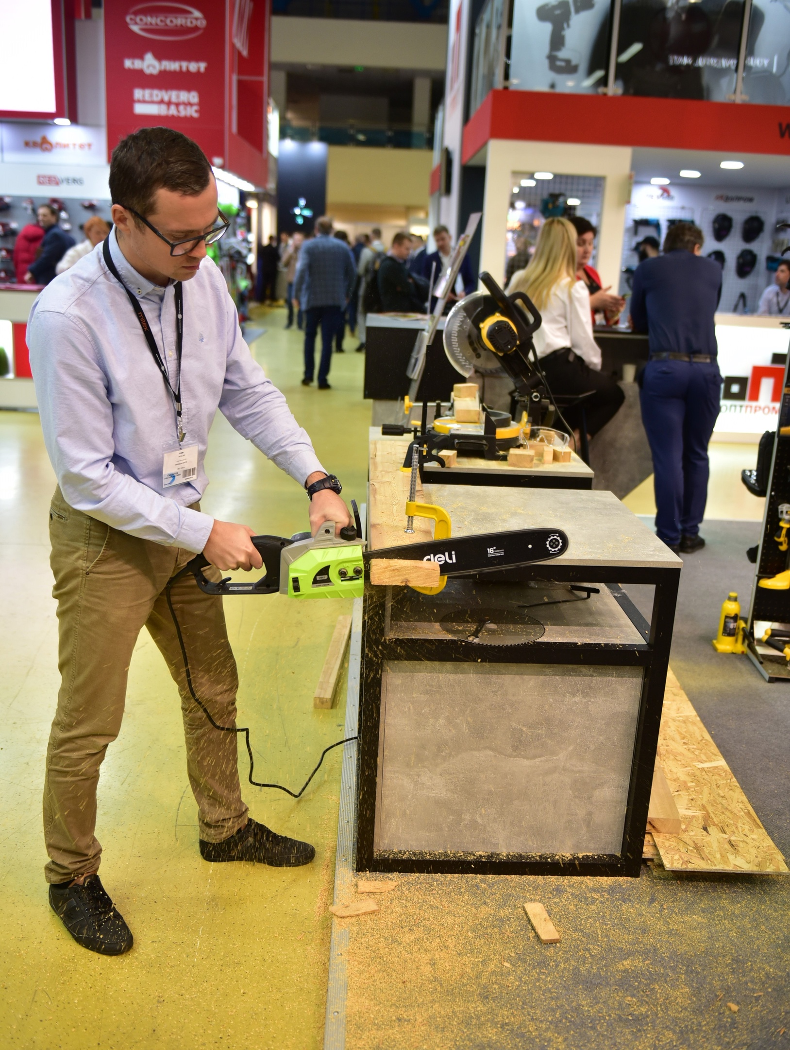 3Logic Group на выставке Mitex представила российскому рынку новый бренд ручного и электроинструмента Deli Tools