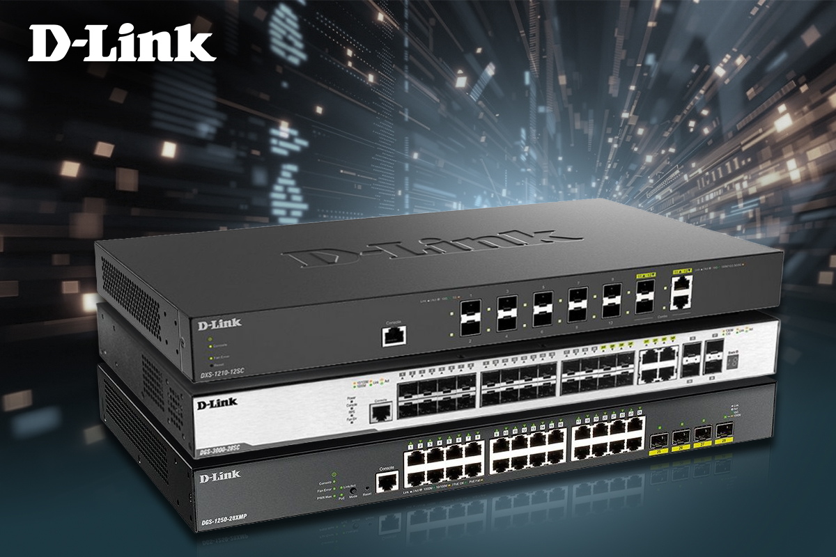 Коммутаторы D-Link для корпоративных и операторских сетей