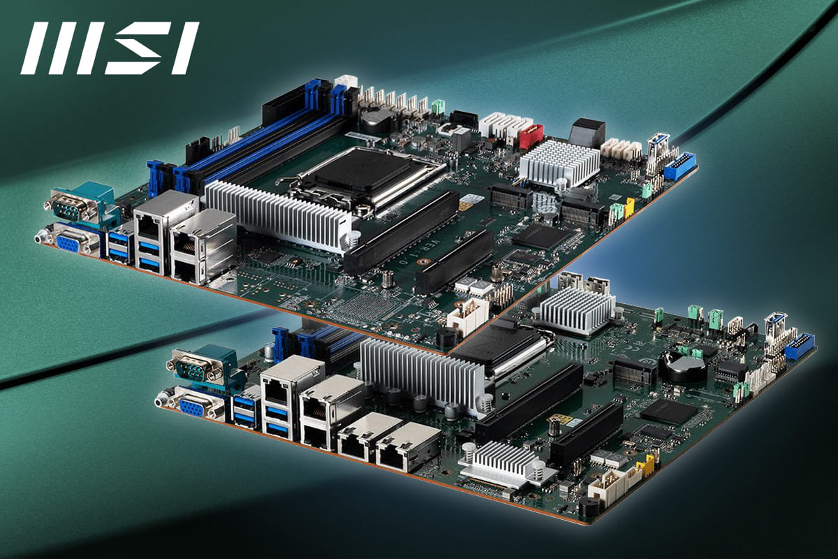 Новое поступление — материнские платы MSI D3051 и MSI D1500