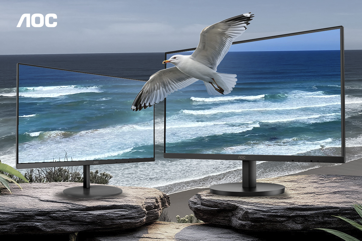 Большое поступление мониторов AOC на склад 3Logic Group