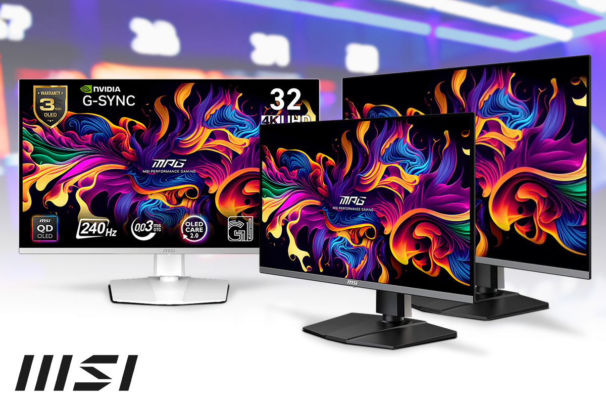 QD-OLED мониторы MSI — решение для проектов с повышенными требованиями к изображению
