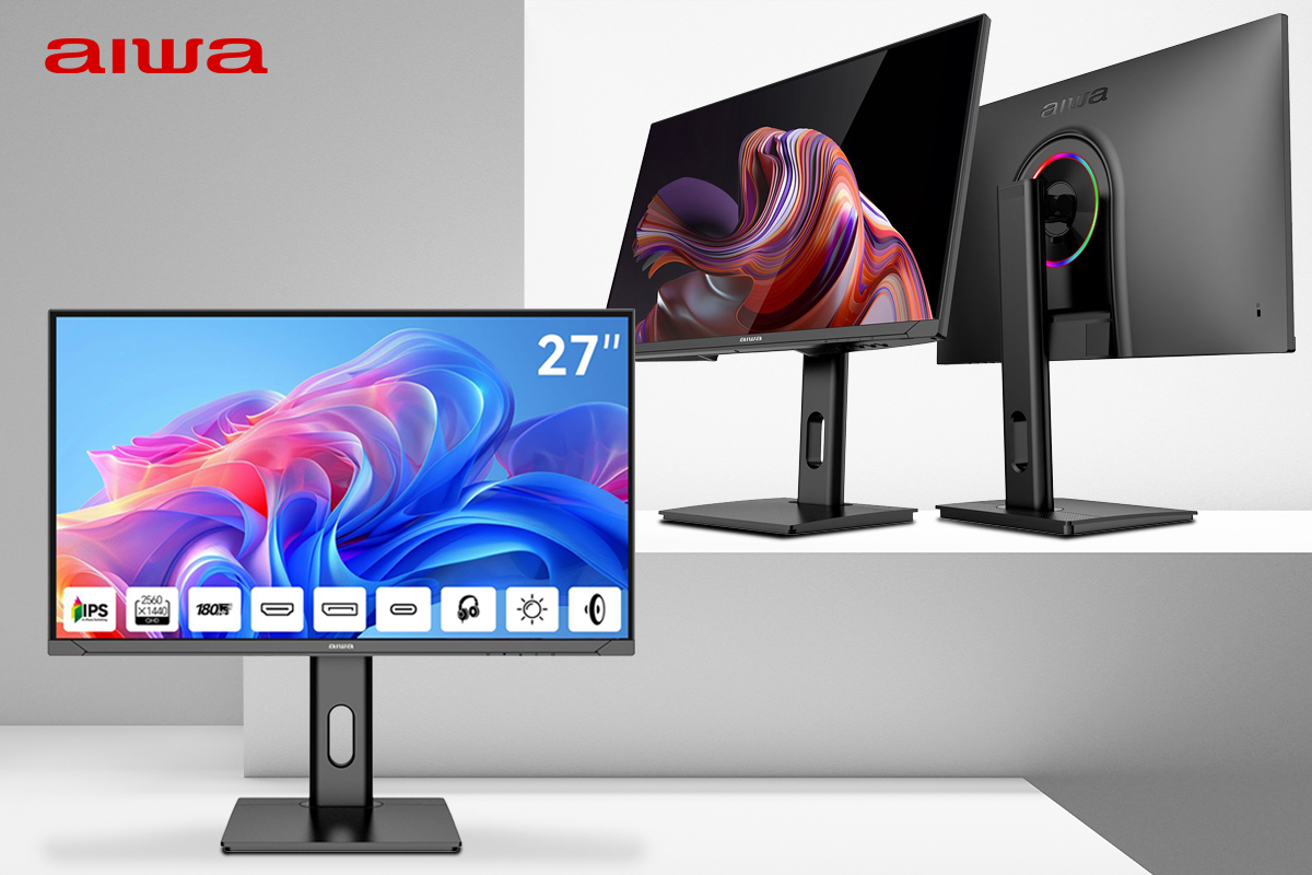 Новые мониторы Aiwa — на складе