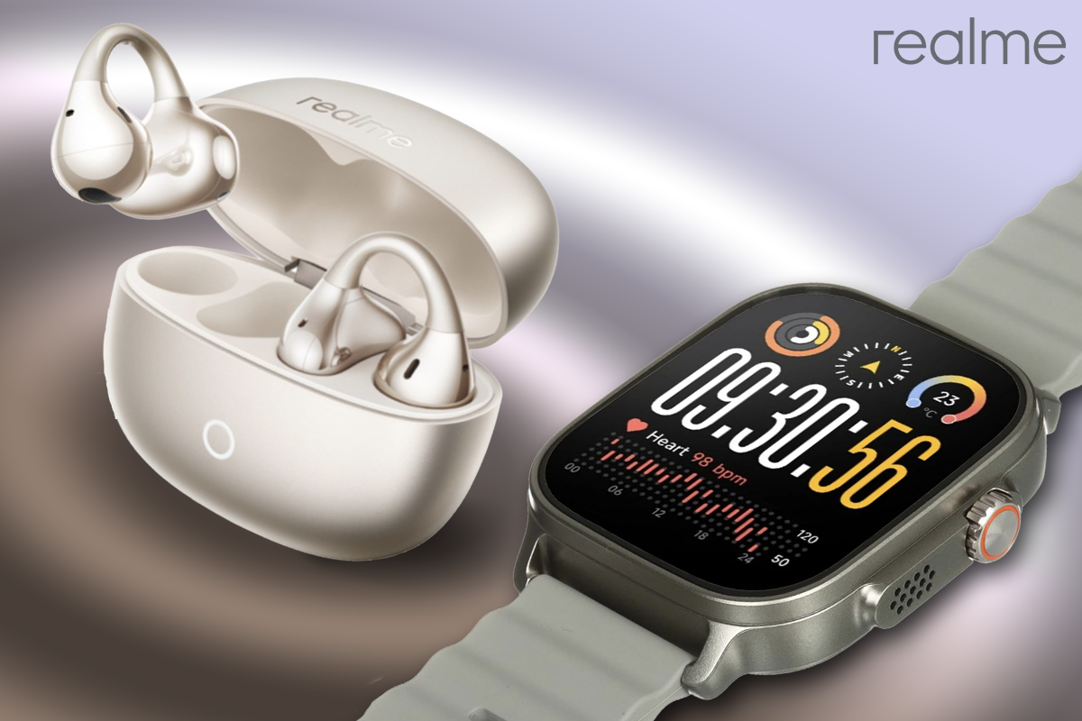 Новинки Realme уже в 3Logic Group — наушники и смарт-часы