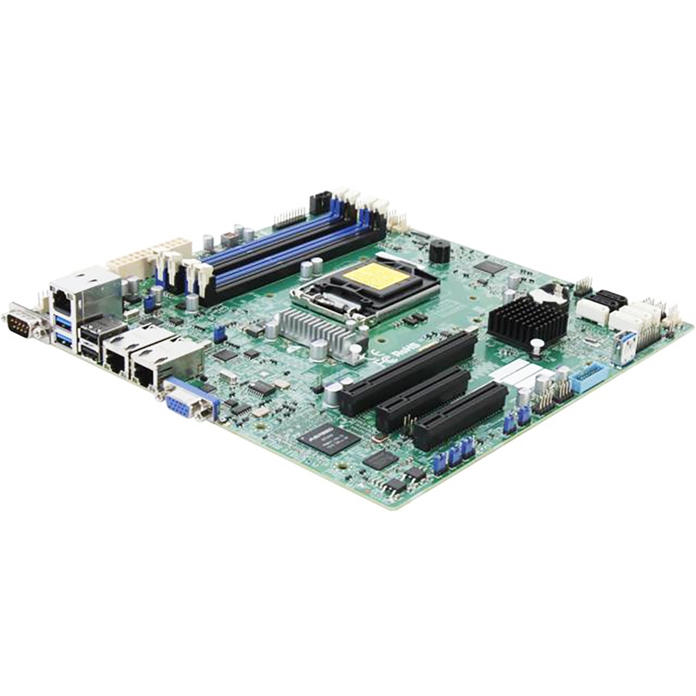 MBD-X10SLM+-F-B, OEM mATX (uATX) Intel C224 LGA 1150 4xSATA3