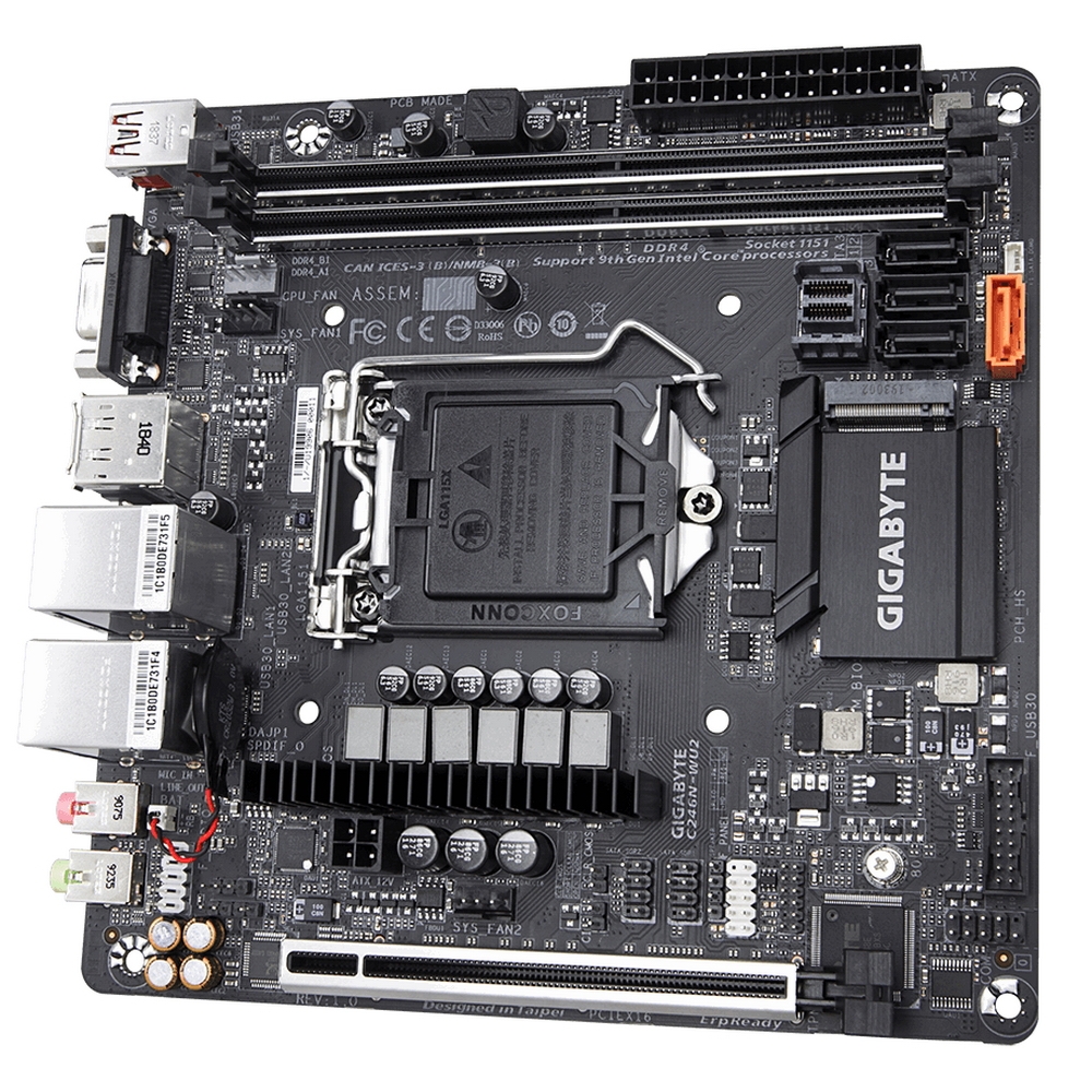 Gigabyte c state. Материнская плата Gigabyte c246-wu4. Gigabyte c246m-wu4 (Rev. 1.0).