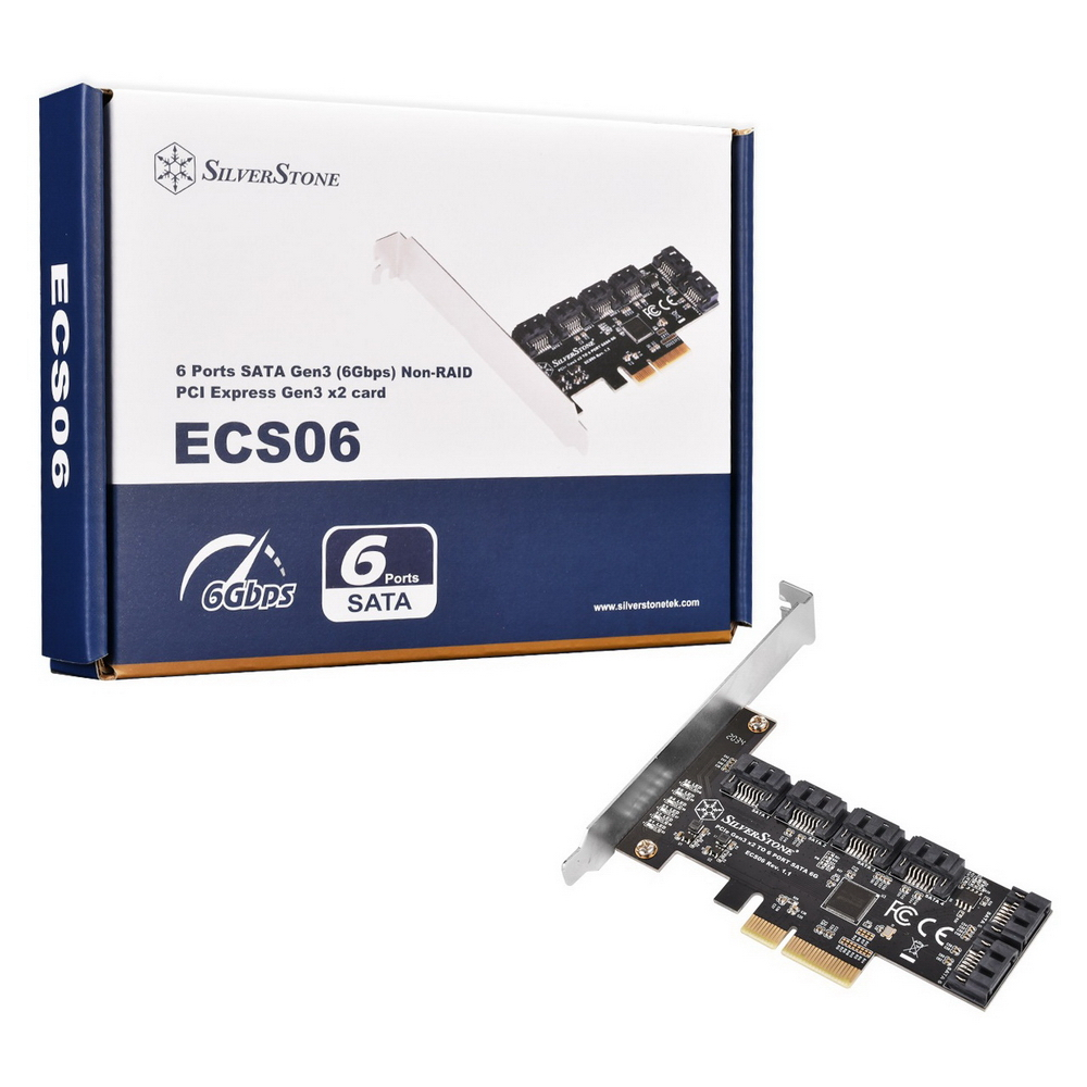 G46ECS060000010 6 Ports SATA Gen3 (6Gbps) Non-RAID PCI Express